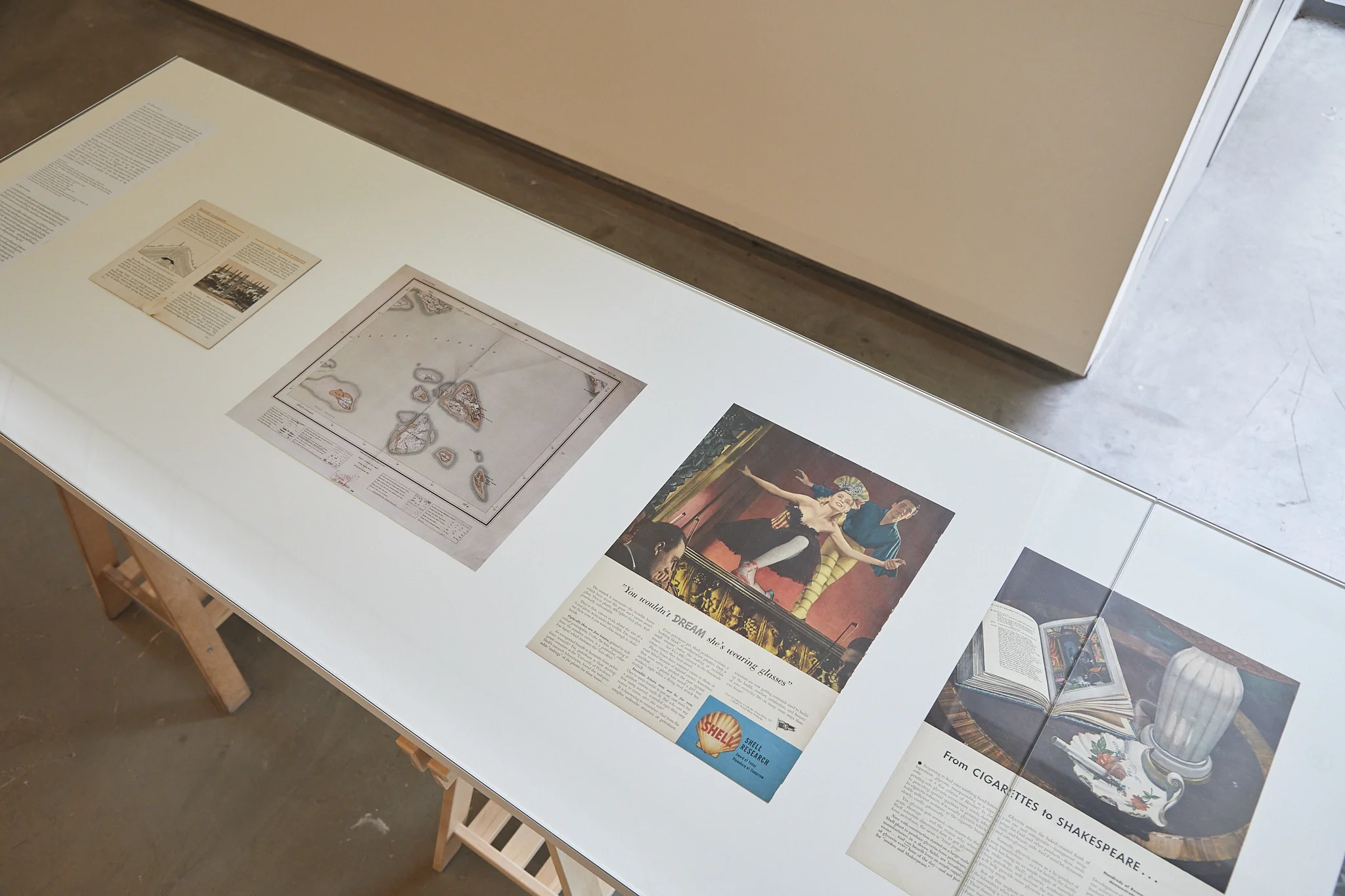 Ho Rui An and Sung Tieu, curated by Vincent Ardidon., Archive part of On-Air, Off-Air, 2025. , Photo: Thakueng Withusuwan. Courtesy of the Jim Thompson Art Center and the James H.W. Thompson Foundation © Jim Thompson Art Center